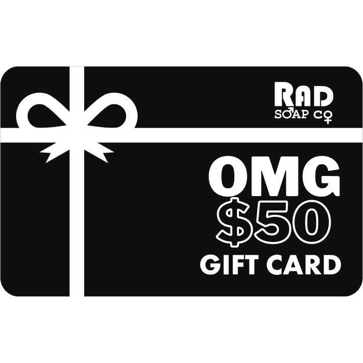 RAD Soap Co. Gift Card $50